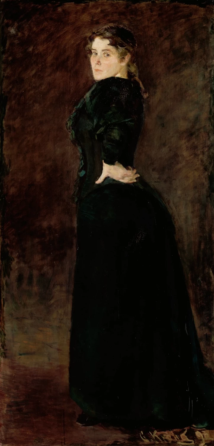 Signora Alexandra Thaulow, nata Lasson - Nasjonalmuseet for kunst, arkitektur og design, Oslo